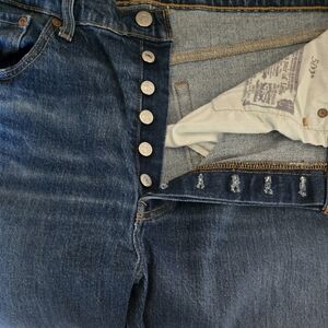 Levi's Premium 501 Button-Fly Jeans - Big E 2018 32X26